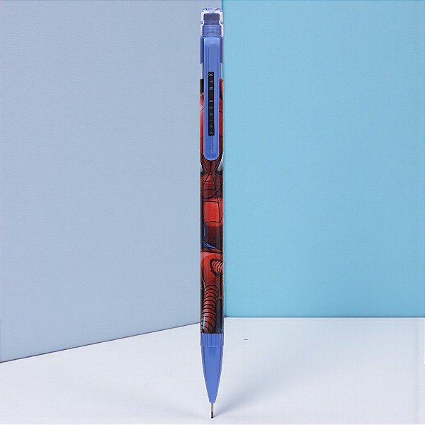 Lapiseira Homem Aranha 0.7mm - Azul - Disney Original - 1 unidade - Molin