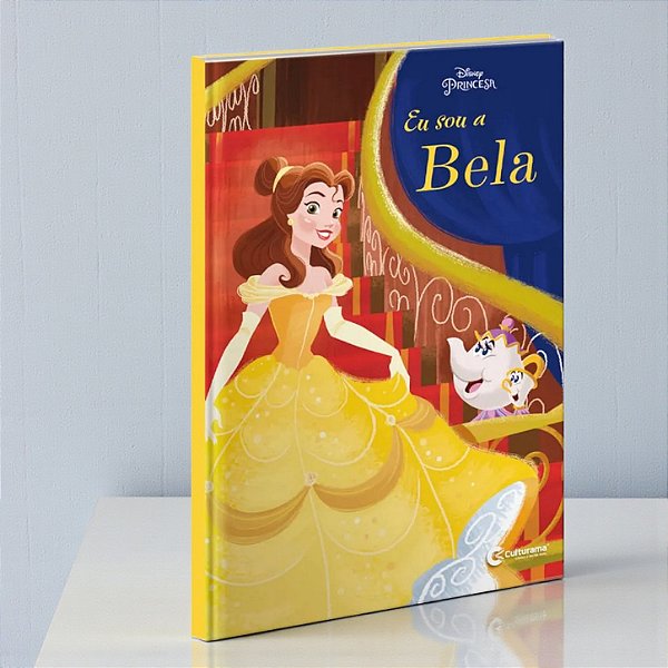 Livro Para Ler - Bela - 23x16cm - Disney Original - 1 unidade - Culturama
