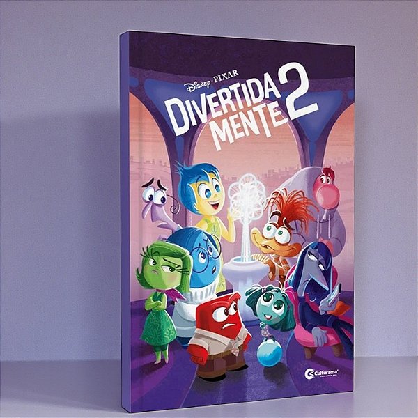 Livro Para Ler - Divertida Mente - 23x16cm - Disney Original - 1 unidade - Culturama