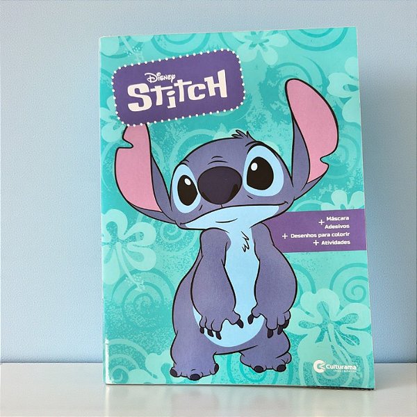 Livro de Atividades e Adesivos - Stitch - Disney Original - 1 unidade - Culturama