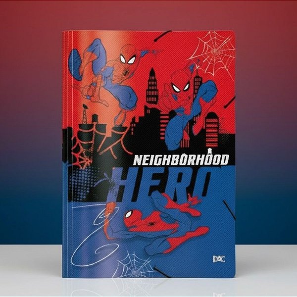 Pasta Aba Ofício - Homem Aranha - 332x232mm - Disney Original - 1 unidade - DAC