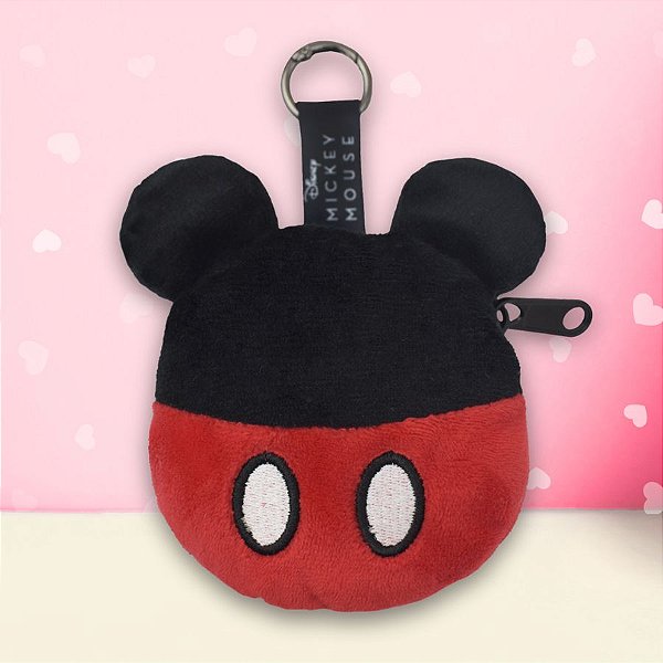 Chaveiro Mini Fluffy - Mickey Mouse - 10cm - Disney Original - 1 unidade - DAC