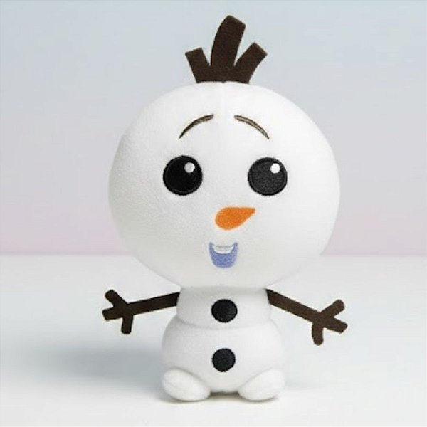 Brinquedo Squish Pelúcia - Olaf - Frozen - 15cm - Disney Original - 1 unidade - Toyng