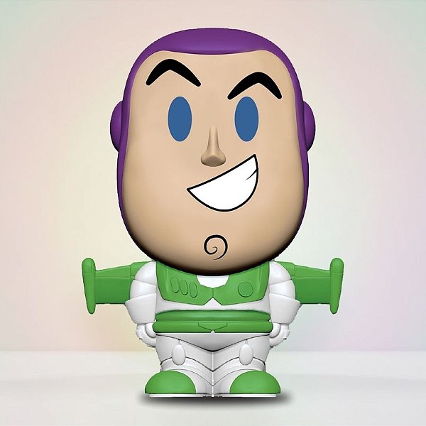 Borracha Escolar 3D - Buzz Lightyear - Toy Story - Disney Original - 1 unidade - Toyng