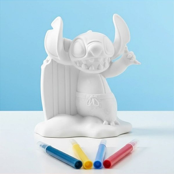 Kit de Pintura Figura em Vinil - Stitch - 5 Itens - Disney Original - 1 unidade - Toyng