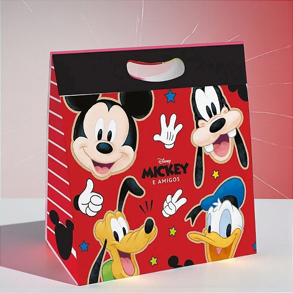 Caixa New Plus - Turma do Mickey - GG 33x11x32cm - Disney Original - 1 unidade - Cromus