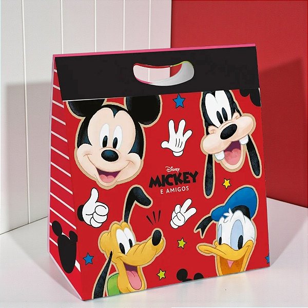 Caixa New Plus - Turma do Mickey - G 28,5x10x38,5cm - Disney Original - 1 unidade - Cromus