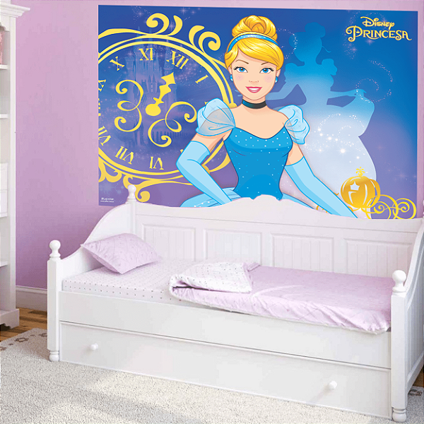 Painel Grande TNT Cinderela -1,40x1,03cm - 01 unidade - Piffer - Rizzo