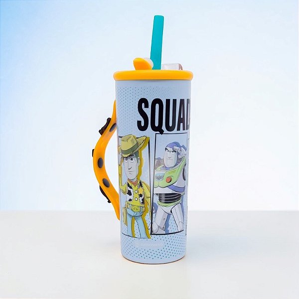 Copo Térmico Charms - Toy Story - 600ml - Disney Original - 1 unidade - Zonacriativa - Rizzo