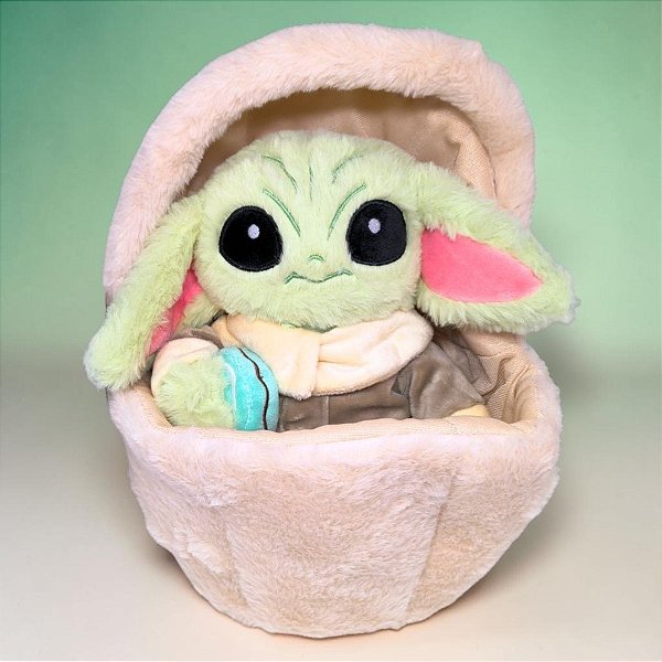 Pelúcia Baby Fruit - Grogu - Star Wars - 20cm - Disney Original - 1 unidade - Zonacriativa - Rizzo