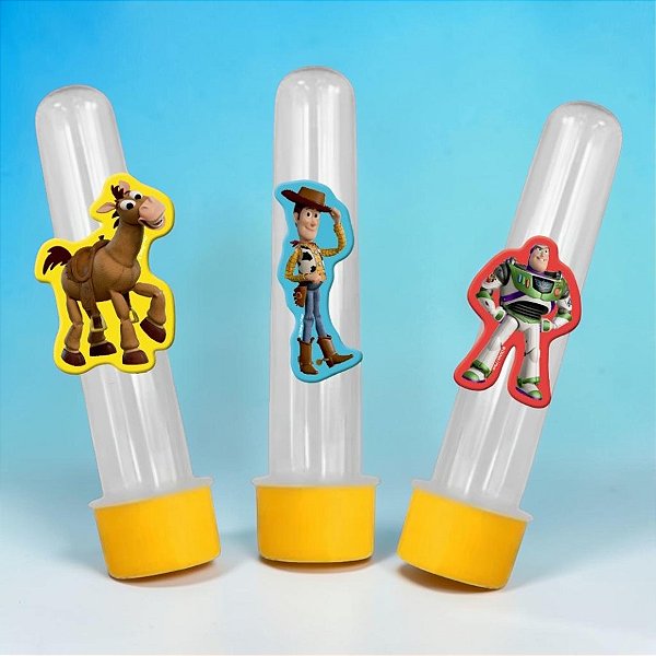 Mini Personagens - Toy Story 5 - Disney Original - 8 unidades - FestColor - Rizzo