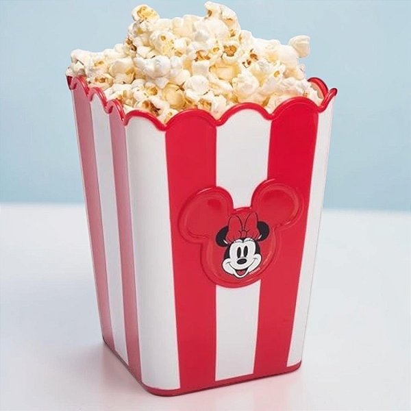 Kit 10 Baldes de Pipoca - Minnie Vermelha - 1,46l - Disney Original  - 1 unidade - Rizzo
