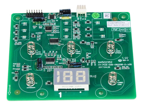 Placa Interface Elect Df80 Dwn51 Dw51x Original Biv 64502352