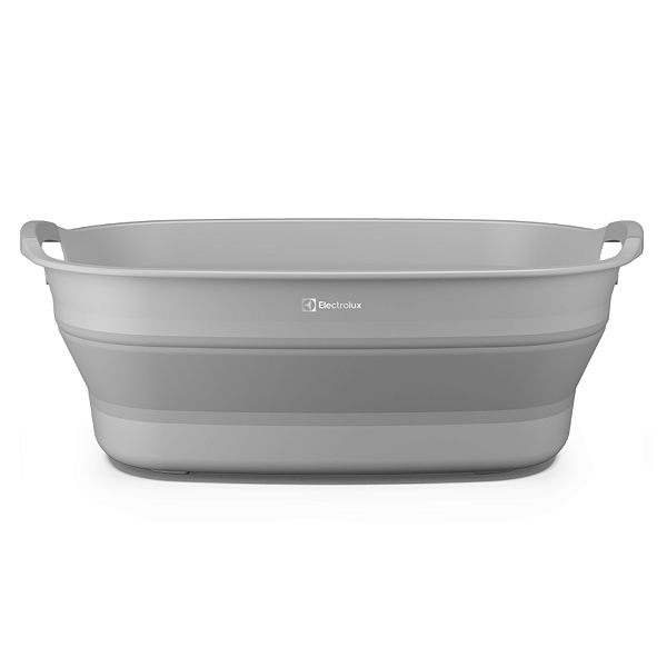 Cesto de Roupas Dobrável 30 Litros c/ Válvula de Saída de Água Electrolux