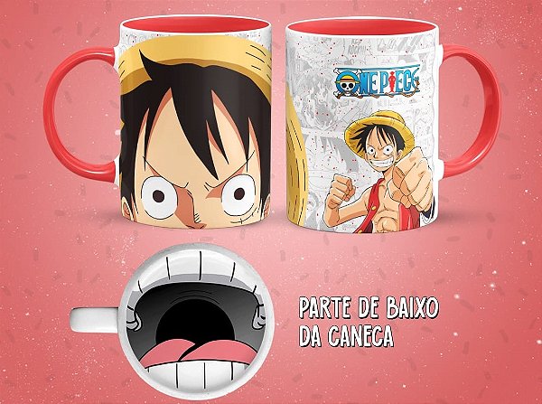 Caneca One Piece - Luffy - Bocão