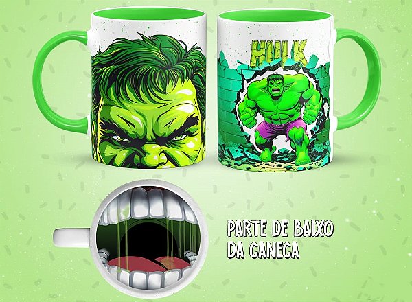 Caneca O Incrível Hulk - Bocão