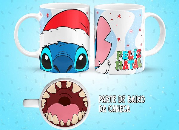 Caneca Lilo Stitch - Stitch - Bocão