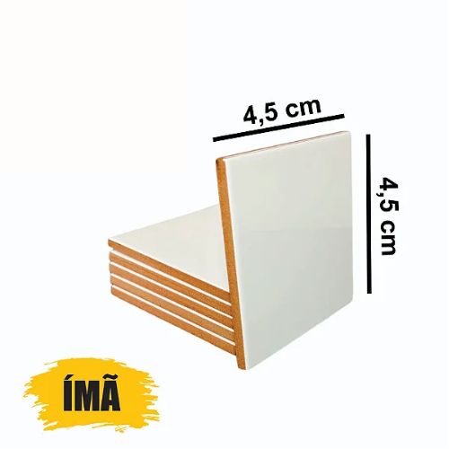 Azulejo Personalizado - 4,5 x 4,5 cm *Imã de Geladeira*