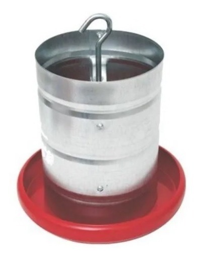 Comedouro Para Aves Galvanizado 3kg para Ração Cód.1113