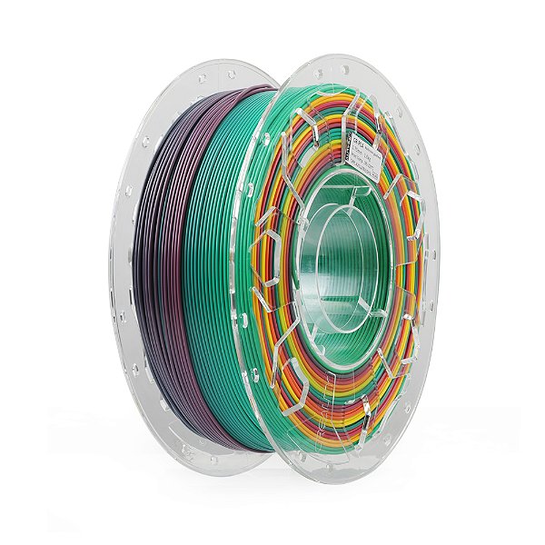 Filamento Creality para Impressoras 3D, 1,75mm,  CR-PLA - 1KG Rainbow
