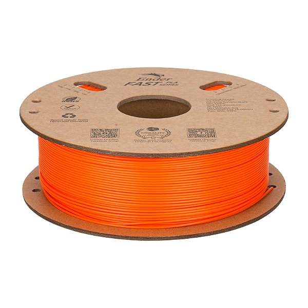 Filamento Creality para Impressoras 3D, 1,75mm, Ender Fast PLA - Laranja