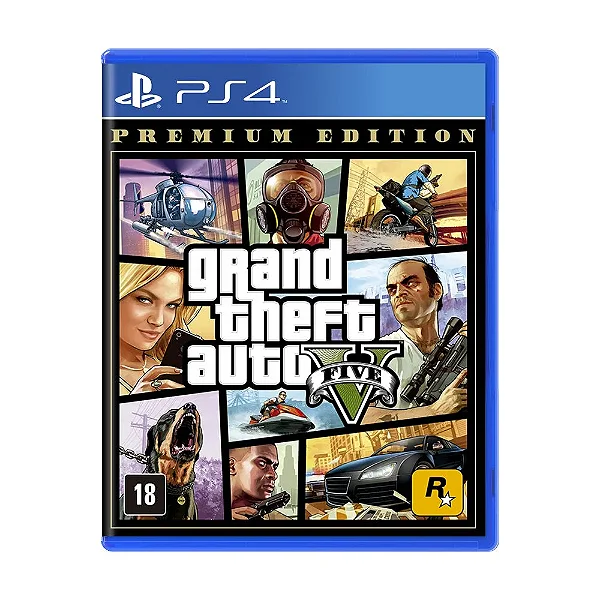 GTA 5 PREMIUM ONLINE EDITION PS4
