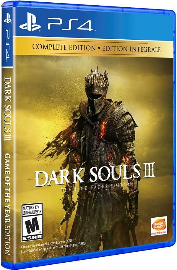 DARK SOULS 3 The Fire Fades Edition. PS4