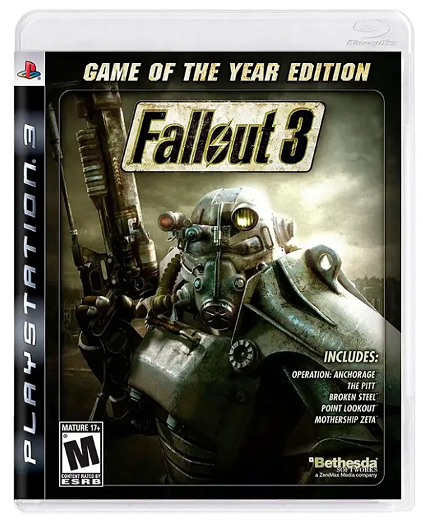 Fallout 3 Game Of The Year Edition PS3 USADO