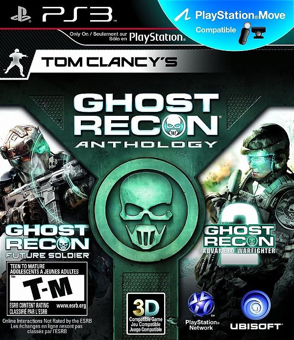 GHOST RECON ANTHOLOGY PS3 USADO