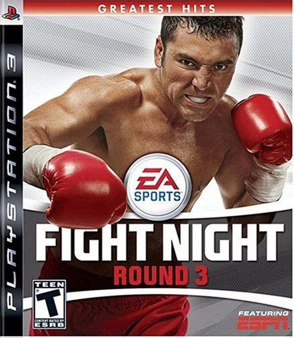 FIGHT NIGHT ROUND 3 PS3 USADO