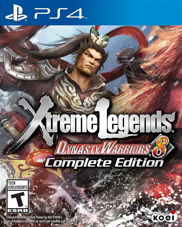 DYNASTY WARRIORS 8: Xtreme Legends Complete Edition PS4 USADO