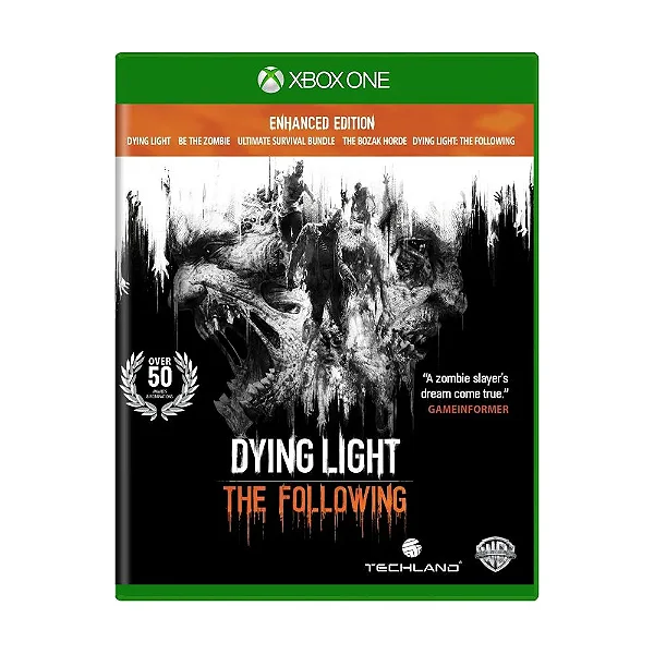 DYING LIGHT THE FOLLOWING XBOX ONE - USADO