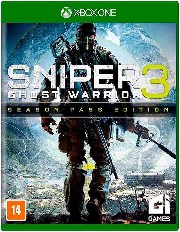 SNIPER GHOST WARRIOR 3 XBOX ONE - USADO