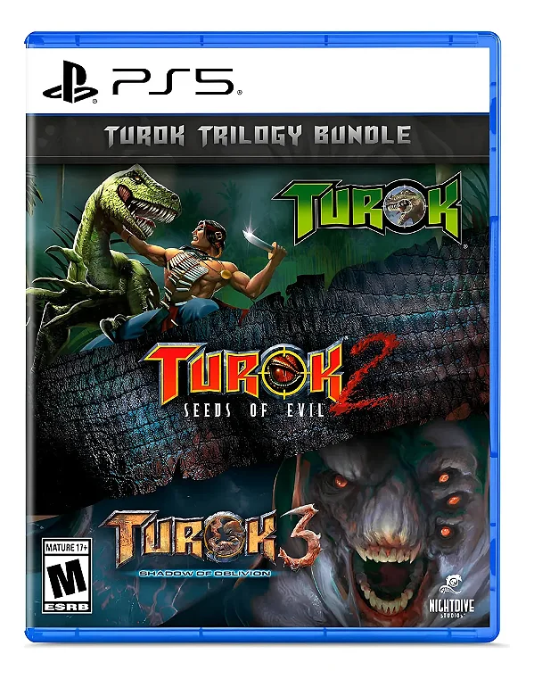 TUROK TRILOGY BUNDLE PS5