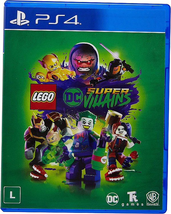 LEGO DC SUPER VILLAINS PS4 - USADO