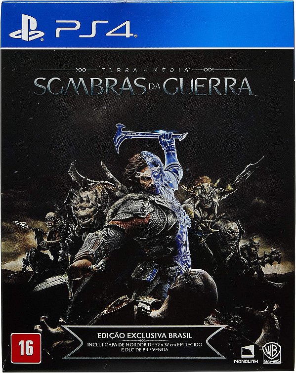 SOMBRAS DA GUERRA PS4 - USADO