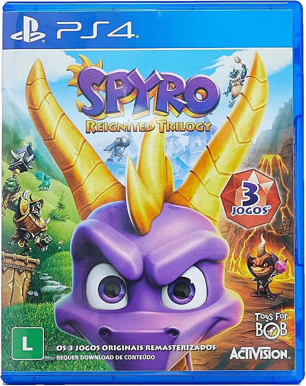 SPYRO REIGNITED TRILOGY PS4 - USADO