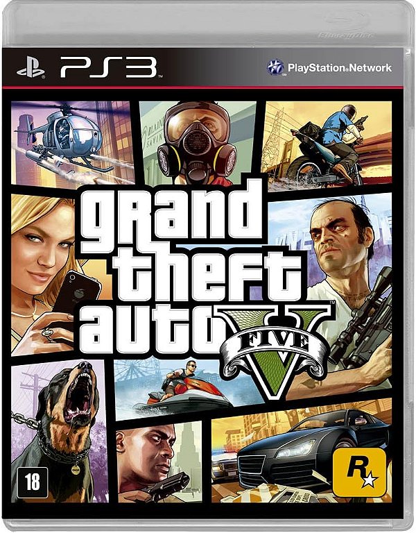 GTA 5 PS3 - USADO
