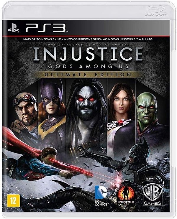 INJUSTICE ULTIMATE EDITION PS3 - USADO