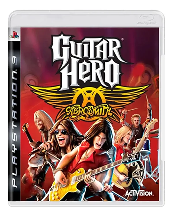 GUITAR HERO AEROSMITH PS3 - USADO