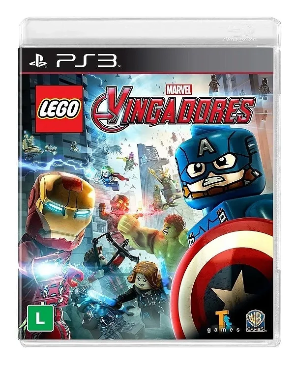 LEGO MARVEL VINGADORES PS3 - USADO