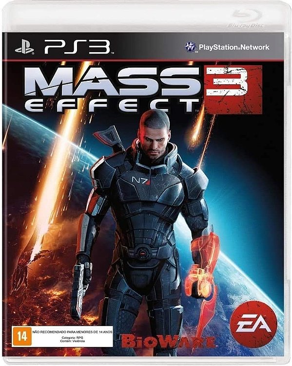 MASS EFFECT 3 PS3 - USADO