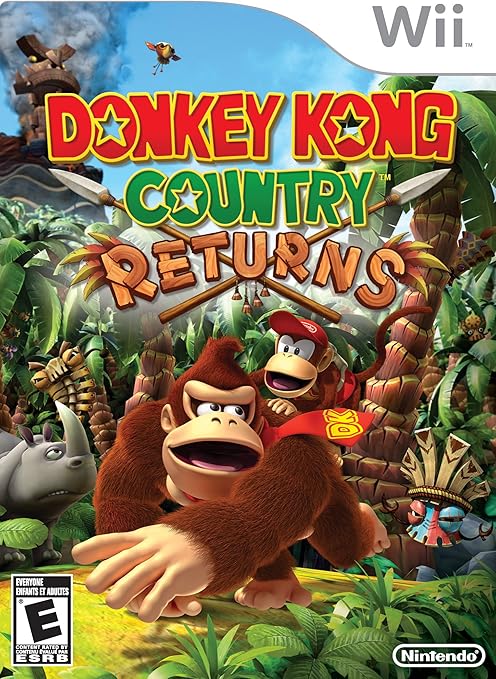DONKEY KONG COUNTRY RETURNS WII - USADO