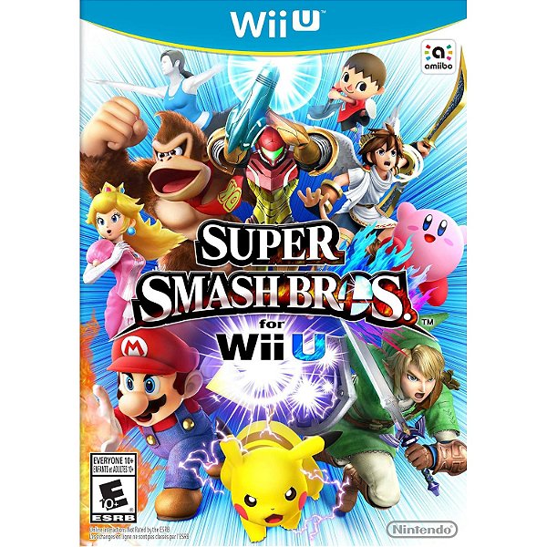 SUPER SMASH BROS WII U - USADO