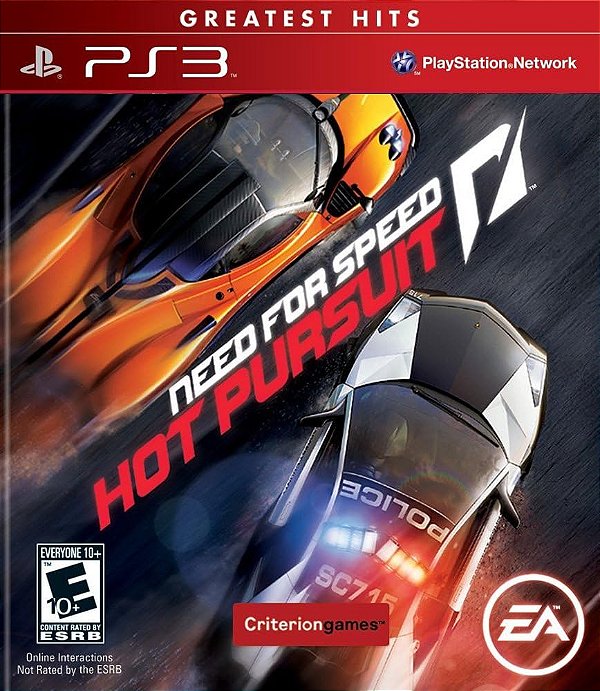 NEED FOR SPEED HOT PURSUIT PS3 - USADO