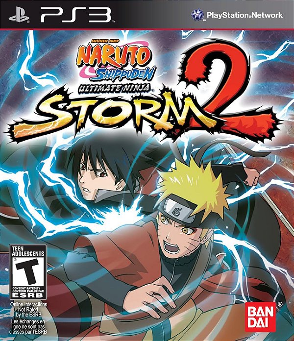 NARUTO ULTIMATE NINJA STORM 2 PS3 - USADO