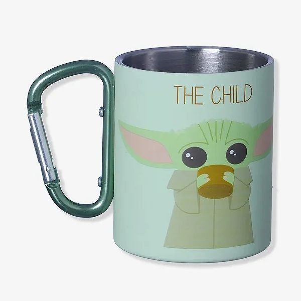 CANECA MOSQUETAO 300ML BABY YODA MANDALORIAN