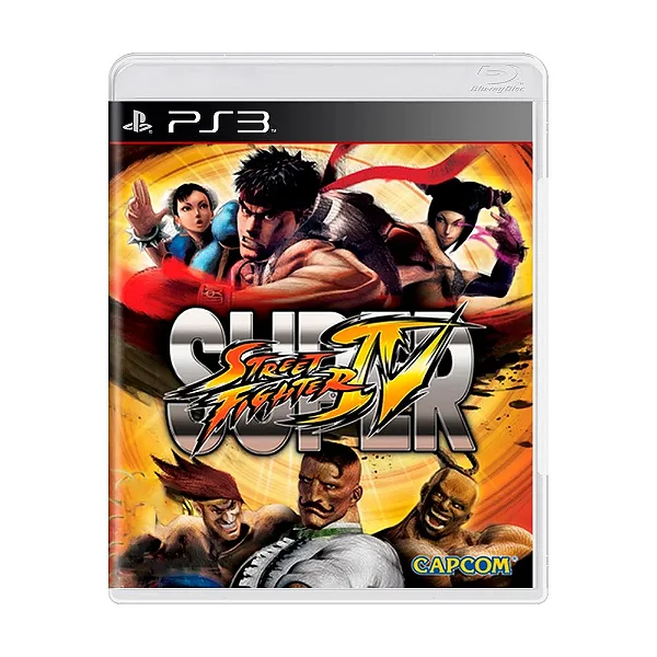 SUPER STREET FIGHTER 4 PS3 USADO