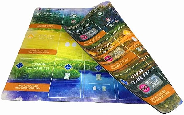 Playmat Wingspan em Neoprene Dupla Face (Portugues)