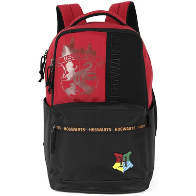 MOCHILA DE COSTAS HARRY POTTER ESCUDO CASAS VERMELHO